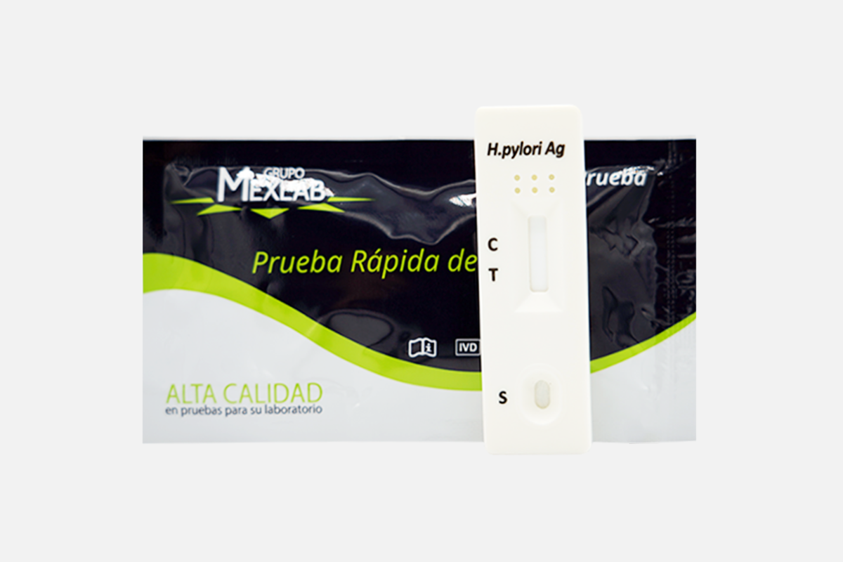 Prueba rápida para detección de Helicobacter Pylori en heces 3001134