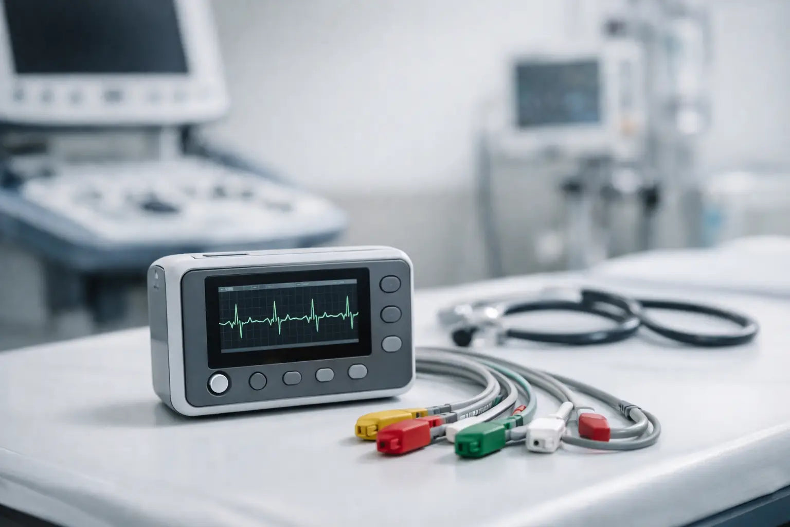 Electrocardiógrafos portátiles para uso clínico