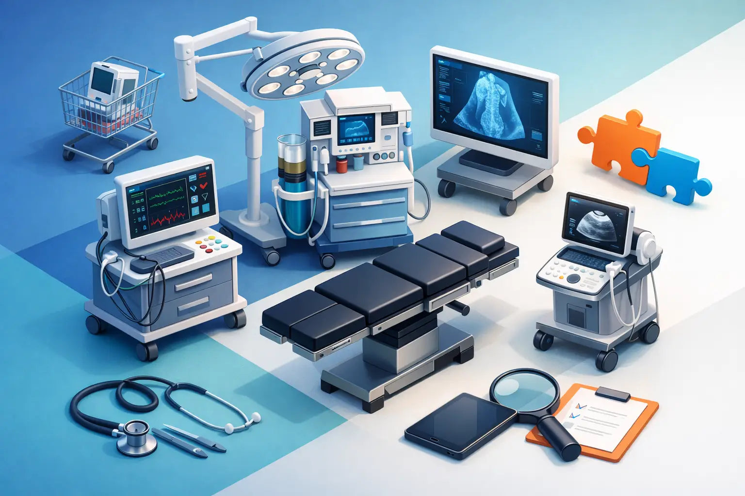 Equipo médico: cómo comprar sin comprometer la operación