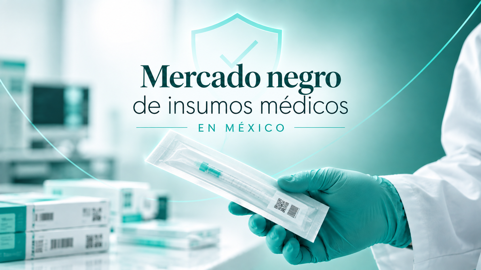 Mercado negro de insumos médicos en México