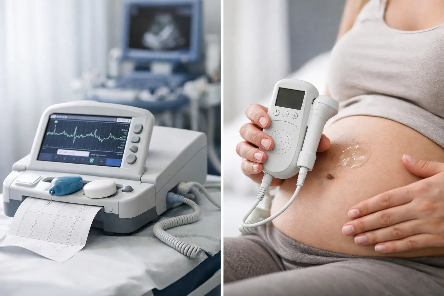Monitor fetal versus Doppler portátil: cuál elegir