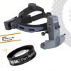 Oftalmoscopio binocular indirecto Mod. All Pupil II LED inalámbrica con accu de iones de litio y estación de carga Cat. RIS-3994 Riester