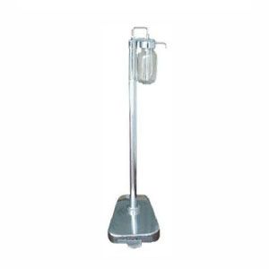 Jabonera sencilla de acero inoxidable