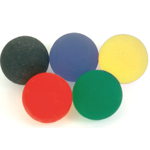Pelota para ejercicio de mano extra suave amarilla Cat DYN-DHE15 Dynatronics