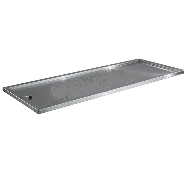 Charola de acero inoxidable tipo AISI 304