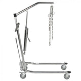 Grúa para paciente hidráulica cromada (sin asiento) Mod. 13023 Cat. DRI-GR13023 Drive Medical