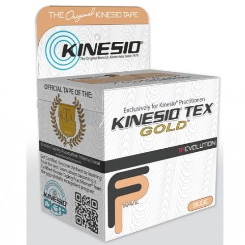 Cinta para correccion muscular kinesio gold 7