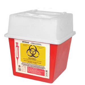 Recolector para punzocortantes