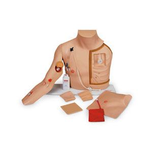 Torso para acceso venoso central