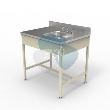 Lavabo Pasteur de 90 cm derecho estructura