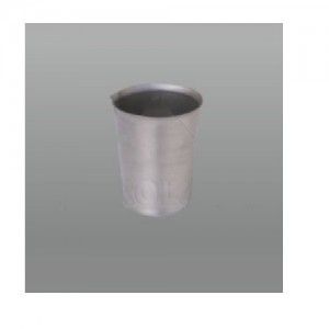Vaso sencillo 125 ml de acero inoxidable