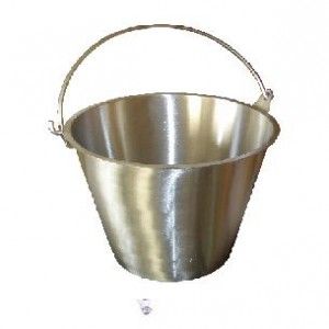 Cubeta para hospital de acero inoxidable