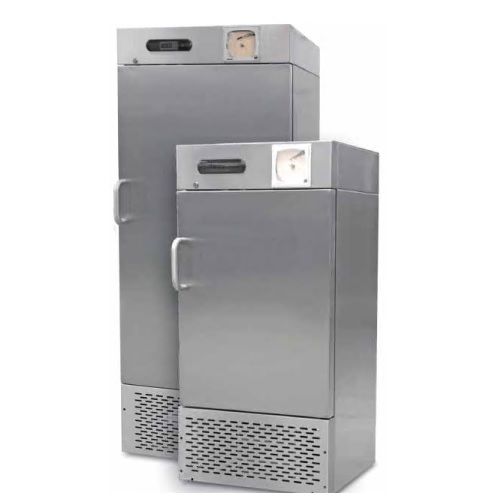 Refrigerador para vacunas con congelador de 13 Pies con puerta solida y graficador Cat. DLC-DRV-13 Marca Delca