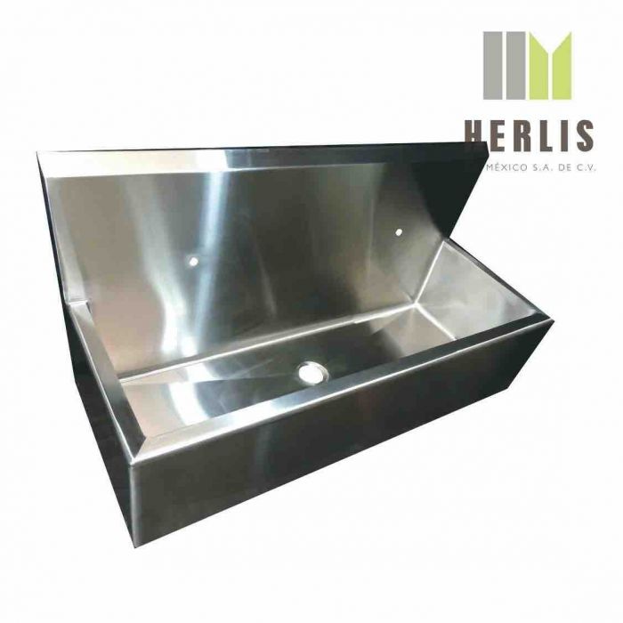 Lavabo doble para cirujano 150x60x76