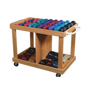 Mueble dumbbel porta pesas y polainas Cat DYN-DBW1 Dynatronics