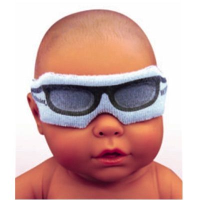 Lentes para fototerapia con fijación hidrocoloide chico de 13 cms con dibujo Cat NTC-N721 Neotech