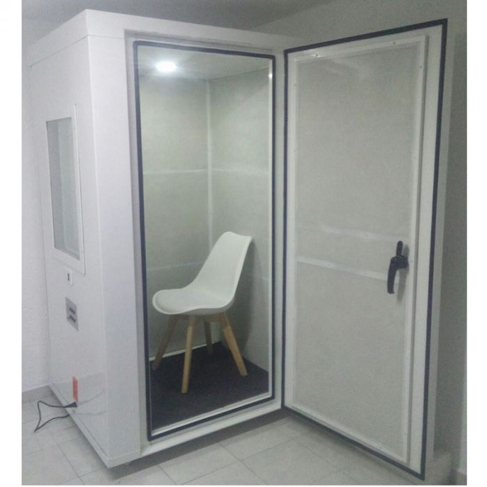 Cabina sonoamortiguada desmontable para Audiometria