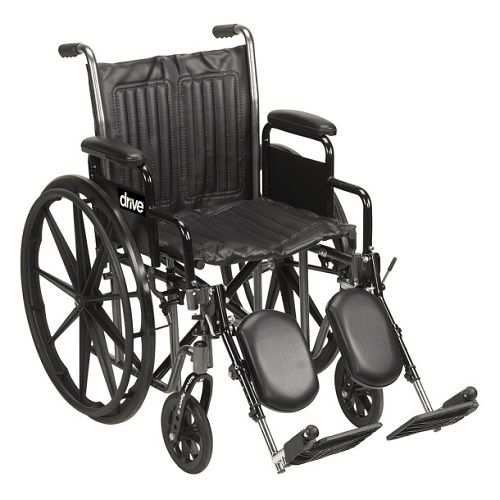 Silla de ruedas SSP220DDA-SF con descansa