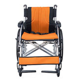 Silla de ruedas 18 pulgadas Mod. MS868LAJ color naranja Cat. DRI-SR868LAJNMS Drive Medical