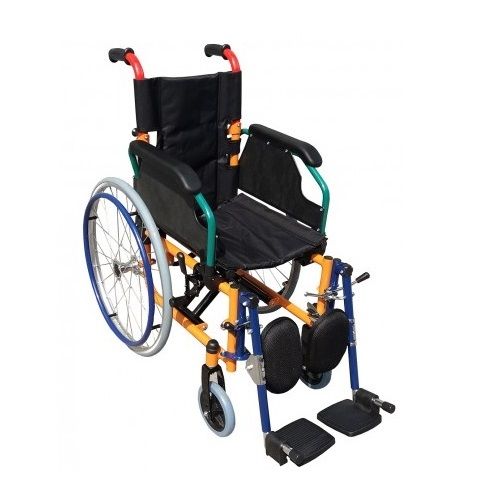 Silla de ruedas infantil con elevapiernas