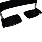 Silla de ruedas estándar cromada con descansapies desmontables de aluminio Cat HNY-S300 Handy