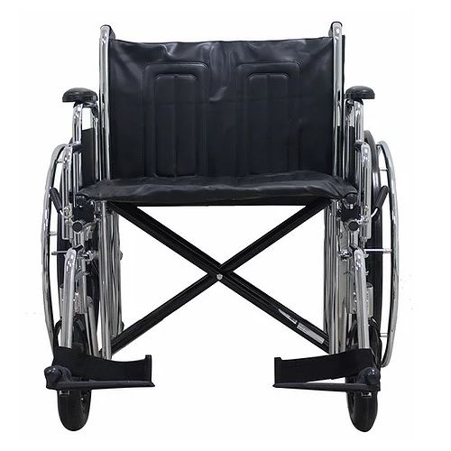 Silla de ruedas Bariátrica ECCDA asiento de 24" con descansa brazos Cat. DRI-SR24ECDDAD Drive Medical