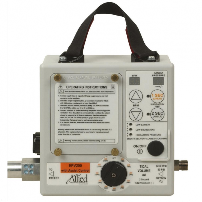 Ventilador de traslado asistido