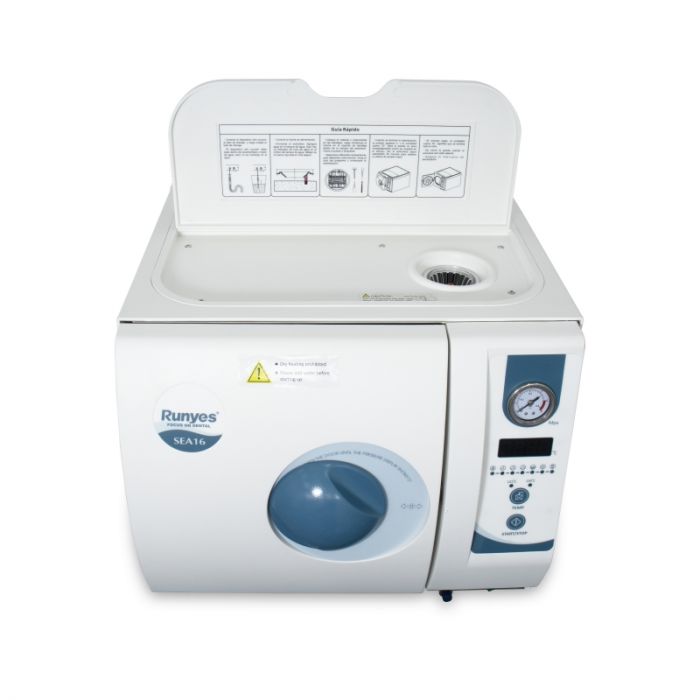Autoclave de acero de 16 litros 44x58x39 cms Cat. RUN-SEA15 Runyes