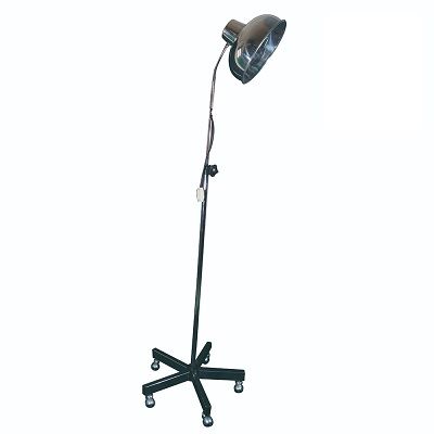 Lampara de chicote pie rodable base triple
