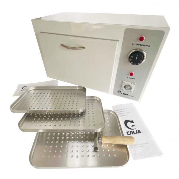 Esterilizador de calor seco de tres charolas Esterimatic Cat. CAS-12-27R CAISA