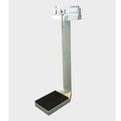 Báscula mecánica de columna con estadimetro