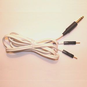 Cable estereo 2 pin negro 1