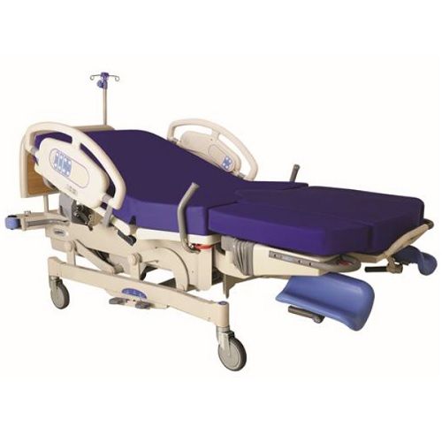 Cama para trabajo de parto electrica