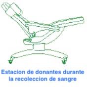 Estacion sillon de donacion electrico TERUMOBCT Cat. TER-DC200 Terumo