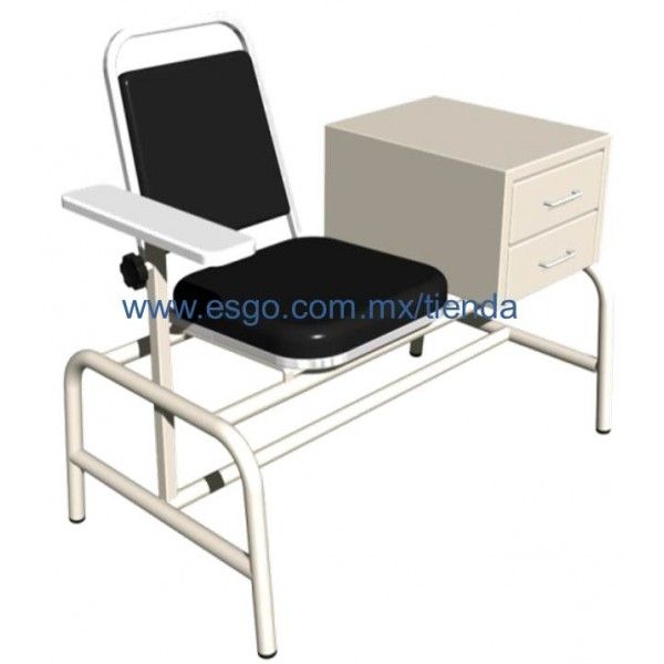 Silla para toma de muestras con