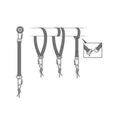 Cinta de anclaje CONNEXION FIXE 200 cm Cat. PET-G010AA02 Petzl