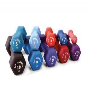 Mancuerna de neopreno 5 lb (aprox 2.27) Cat DYN-NDBC5 Dynatronics