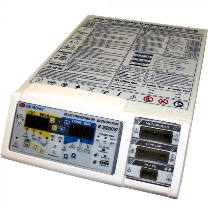 Unidad de electrocirugia 100W Cat. DEX-B1600+ Deltronix