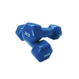 Set de mancuernas de acero de 1 a 5 libras