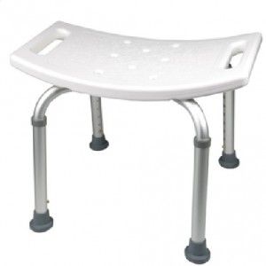 Banco para ducha sin respaldo Cat. MFX-BTH-BB Marca Medfex