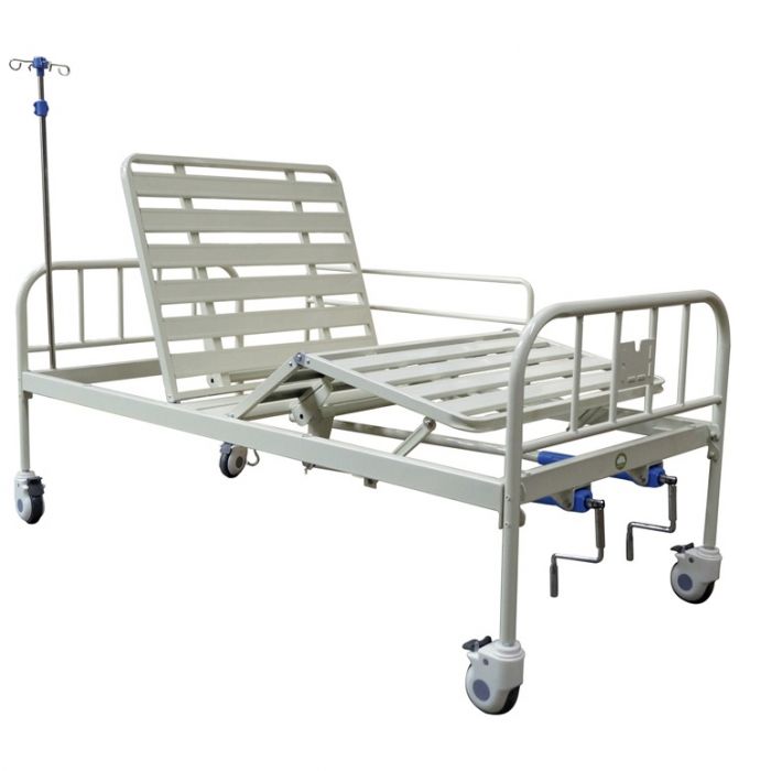 Cama para hospital básica con accesorios