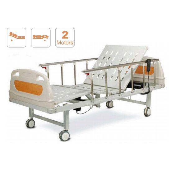 Cama hospitalaria electrica con 2 posiciones
