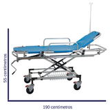 Camilla de emergencia desmontable con respaldo ajustable. Cat. IME-CMLLAA Marca Inmed