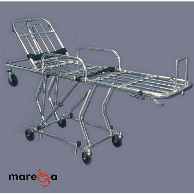 Camilla de tijera para traslado de aluminio