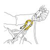 Polea RollClip Z TRIACT LOCK 7 a 13 mm 110Kg Cat. PET-P75-T Petzl
