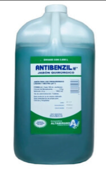 ANTIBENZIL JABON QUIRURGICO GALON (CLORURO DE BENZALCONIO 1%)