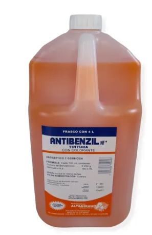 ANTIBENZIL TINTURA GALON (CLORURO DE BENZALCONIO AL 0.25%)