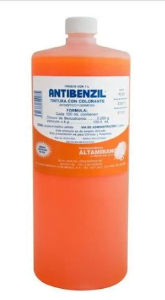ANTIBENZIL TINTURA LITRO (CLORURO DE BENZALCONIO AL 0.25%)