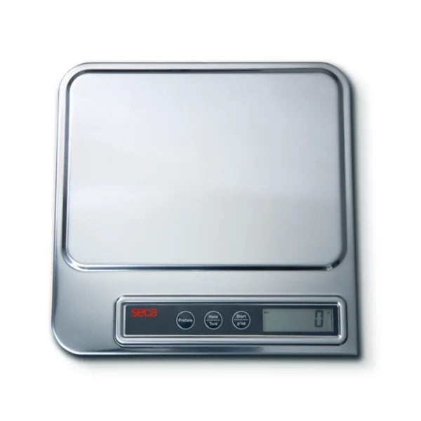 Báscula Digital Para Órganos Y Pañales Superficie Acero Inoxidable 5Kg Div 1g Tara Hold