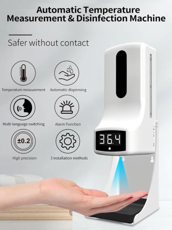 Termómetro K9 PRO Para Interiores y Exteriores Incluye Tripié